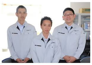 ホクヨーの営業マン達の写真